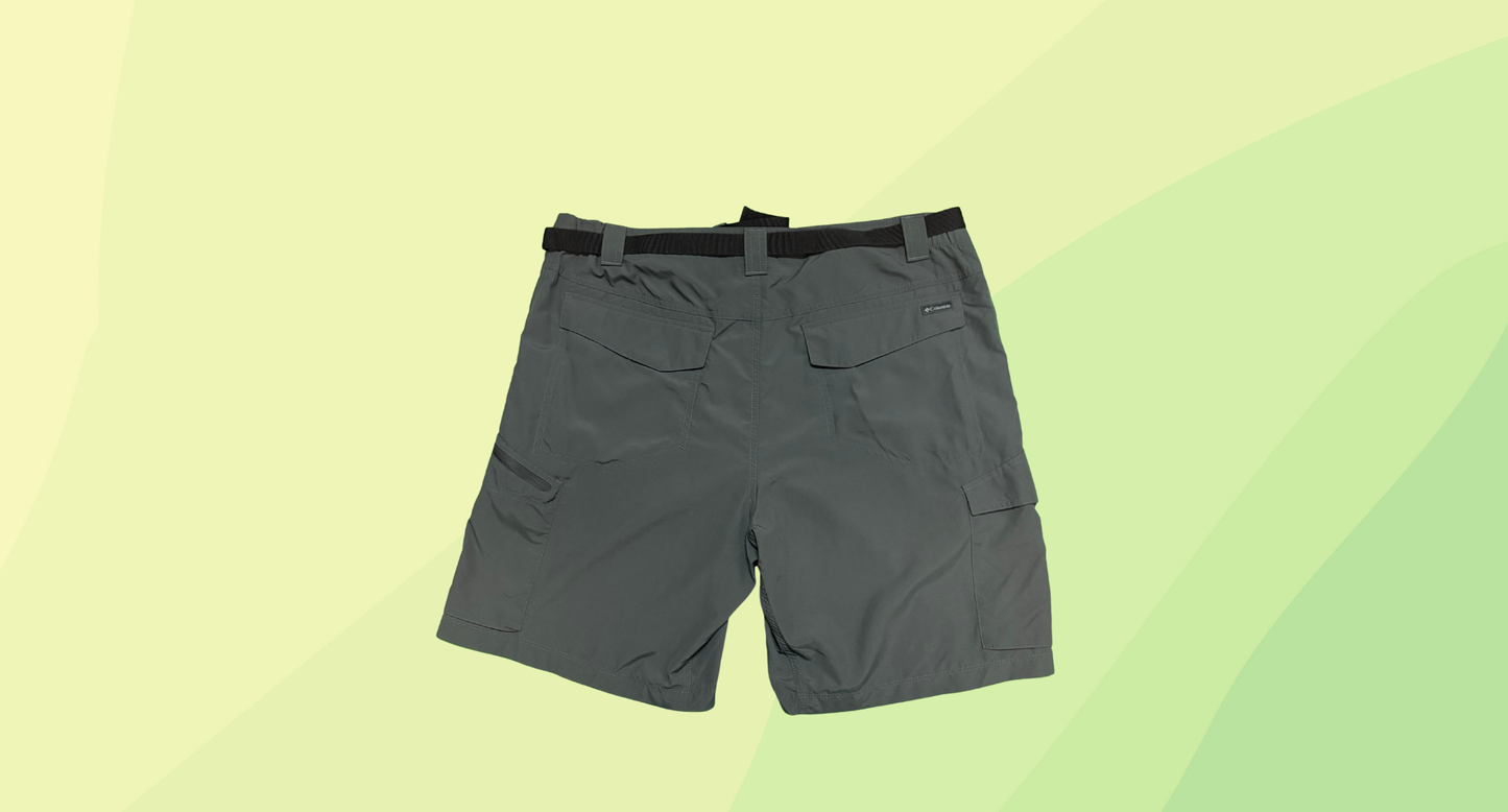 Columbia Mens Cargo Shorts - Size 40 - Slate