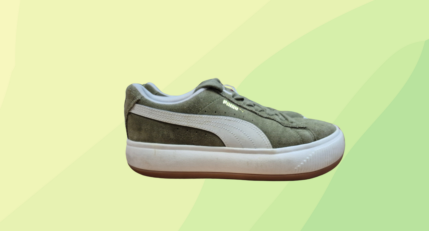 Puma Suede Sneaker - US 8 - Green