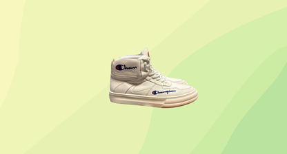 Champion High Top Sneakers - US 9 - Off White