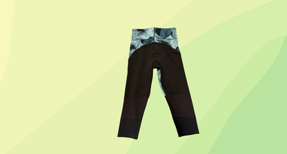 Adidas Climalite Leggings - XS - Black/Teal