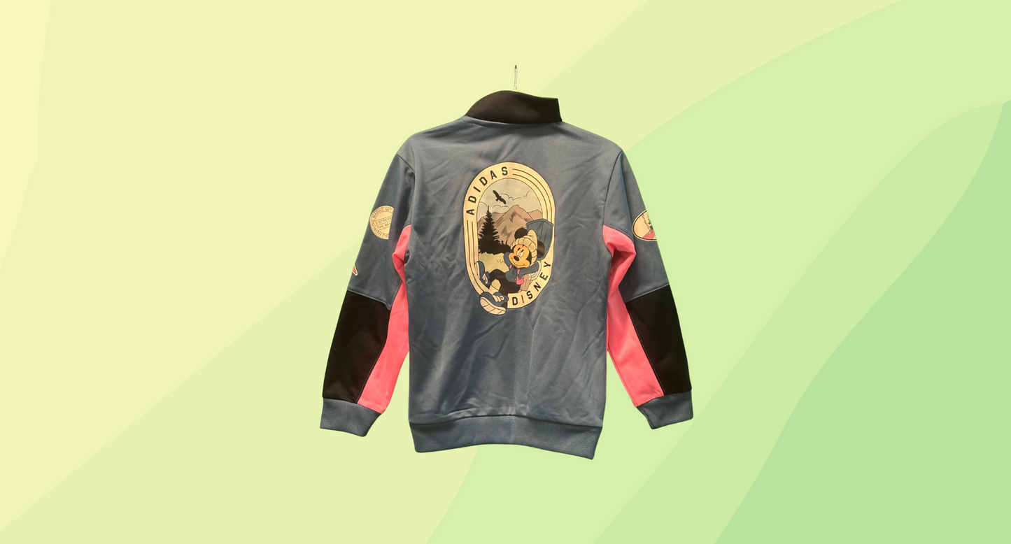 Adidas Adventures Disney Jacket - Kids 2 - Blue/Pink