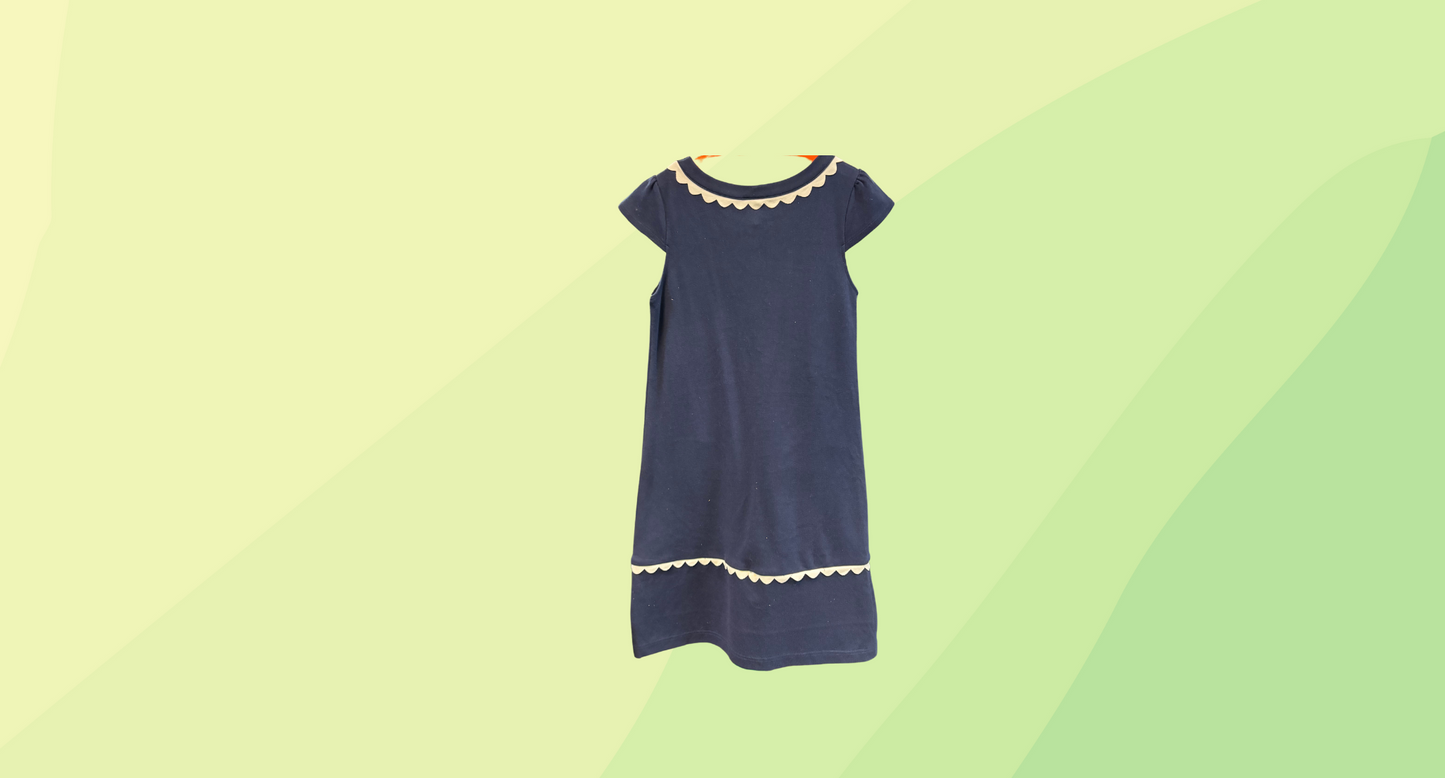 Leona Edmiston Miss Leona Girls Dress - Kids L - Blue