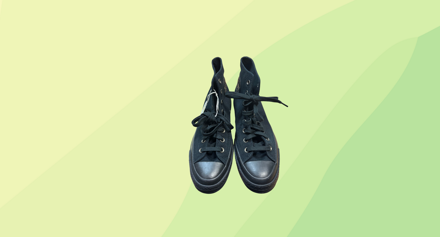Converse Unisex Chuck Taylor Classic High Tops - M9 W11 - Black