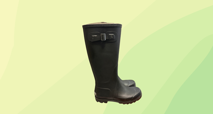 Hush Puppies Downpour Gum Boots RRP $149.95 - US 7 - Black