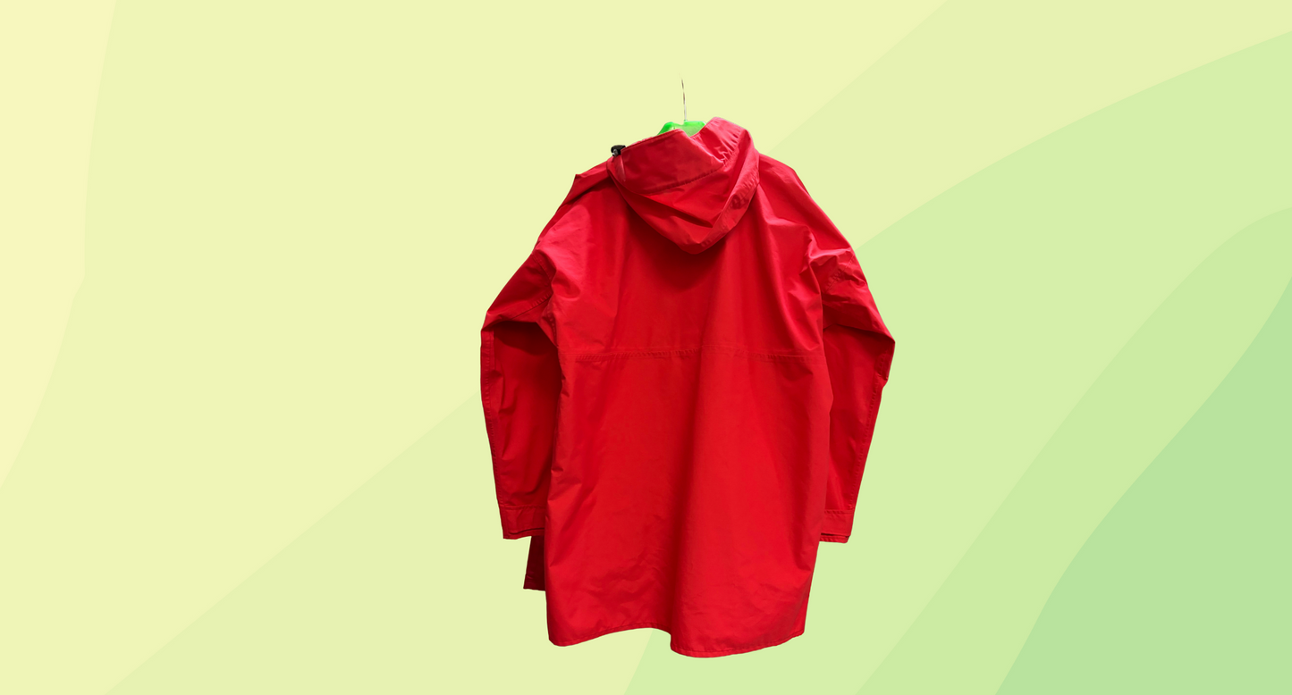 Mountain Designs Mens Raincoat - XL - Red