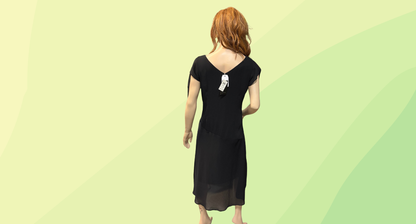 Liz Jordan Drape Front Dress RRP $159.95 - Size 14 - Black