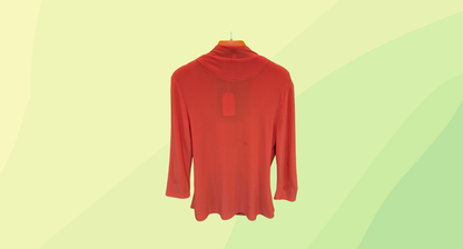 Joseph Ribkoff Top - Size 12 - Burnt Orange