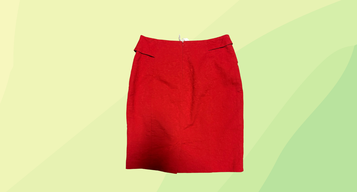 Veronika Maine Skirt - Size 10 - Red