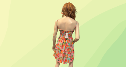 Billabong Tropic Highs Dress RRP $109.99 - Size 12 - Multi