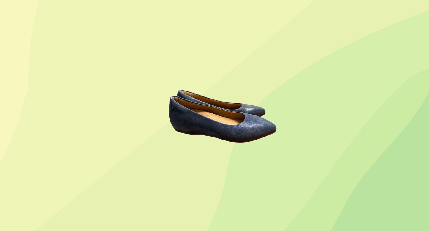 Frankie4 Poppy Flat - Size 5 - Blue