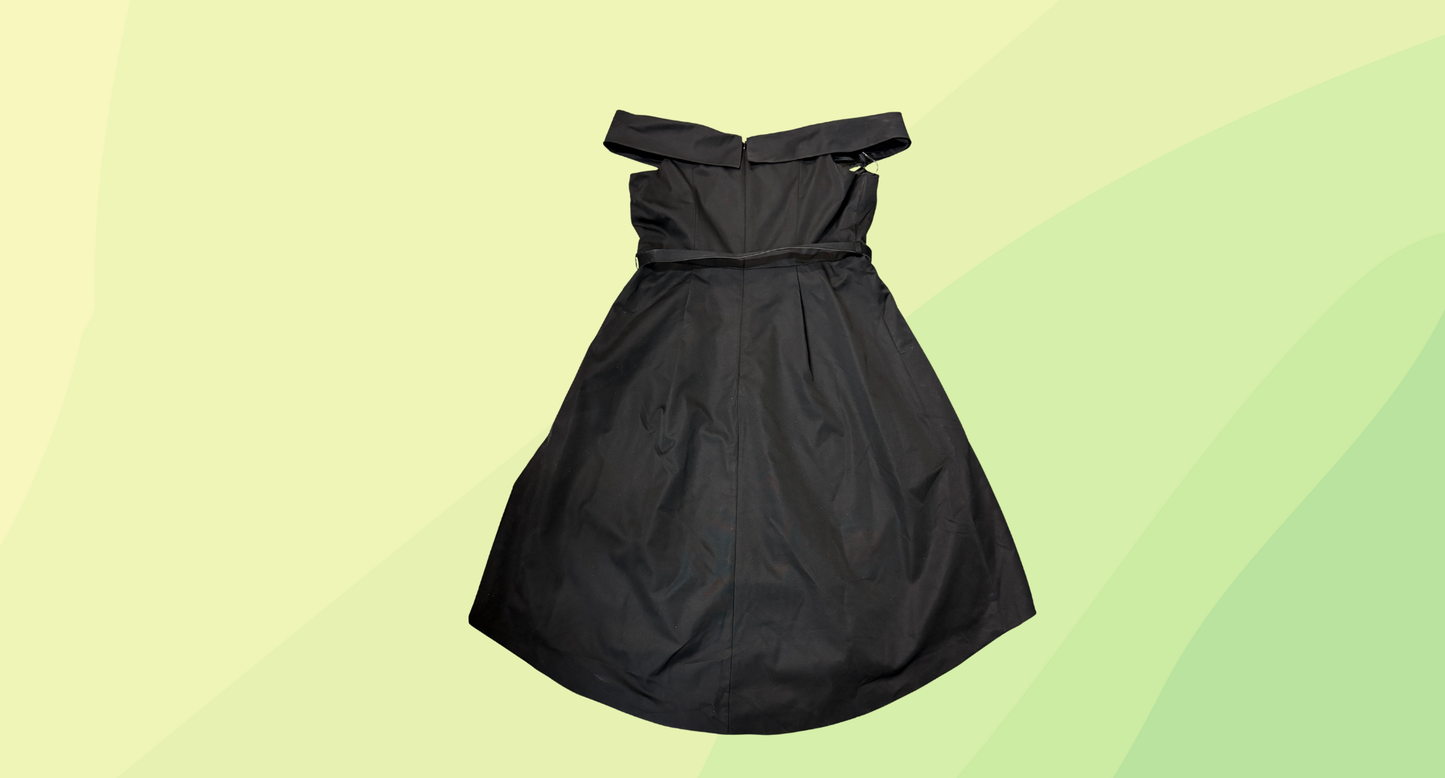 City Chic Grace Kelly Dress RRP $179.99 - S - Black