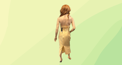 Portmans Strapless Midi Dress RRP $149.95 - Size 12 - Lemon Souffle