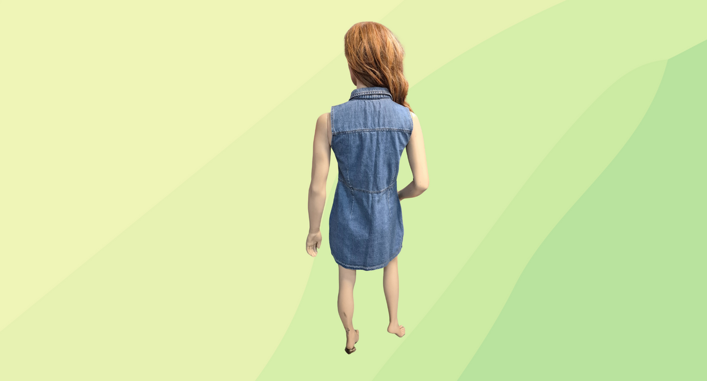 SNDYS Everyday San Francisco Dress - XL - Denim