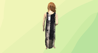 Wayne Cooper Dress RRP $129.95 - Size 16 - Black/Grey