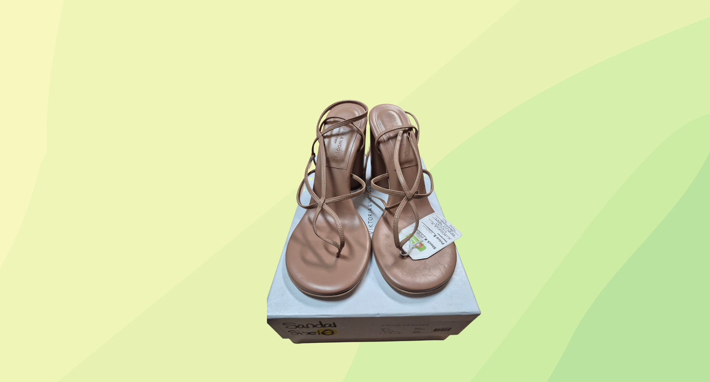 Viktoria + Woods Berlin Heel RRP $550 - Size 40 - Almond