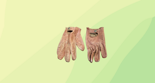 Indepal Leather Gloves - Medium - Brown