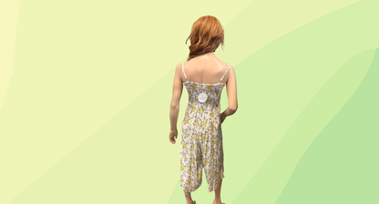 Barefoot Blonde Jumpsuit RRP $95 - L - White