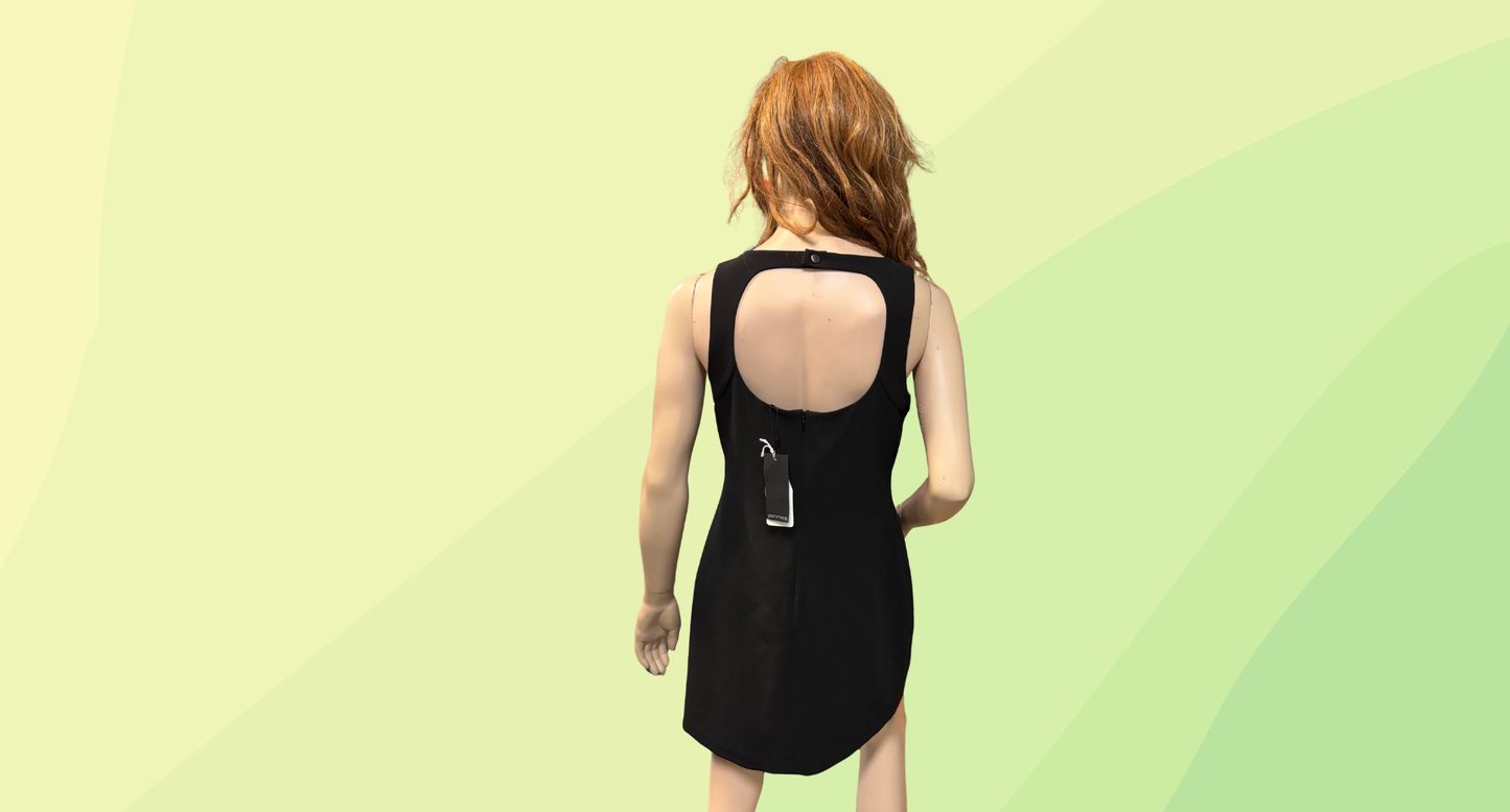 Portmans Mini Dress RRP $149.95 - Size 12 - Black
