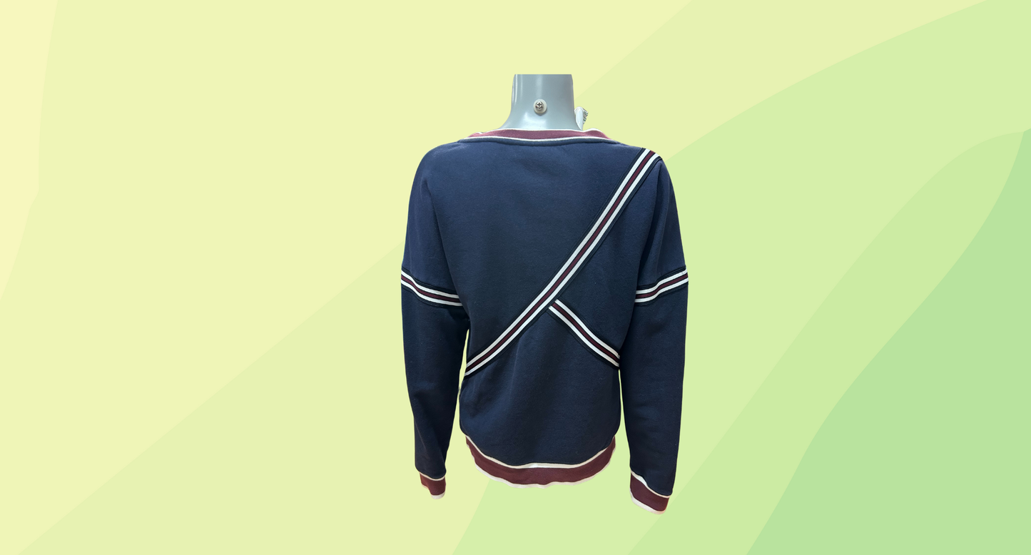 The Upside Captain Sweatshirt - S - Navy