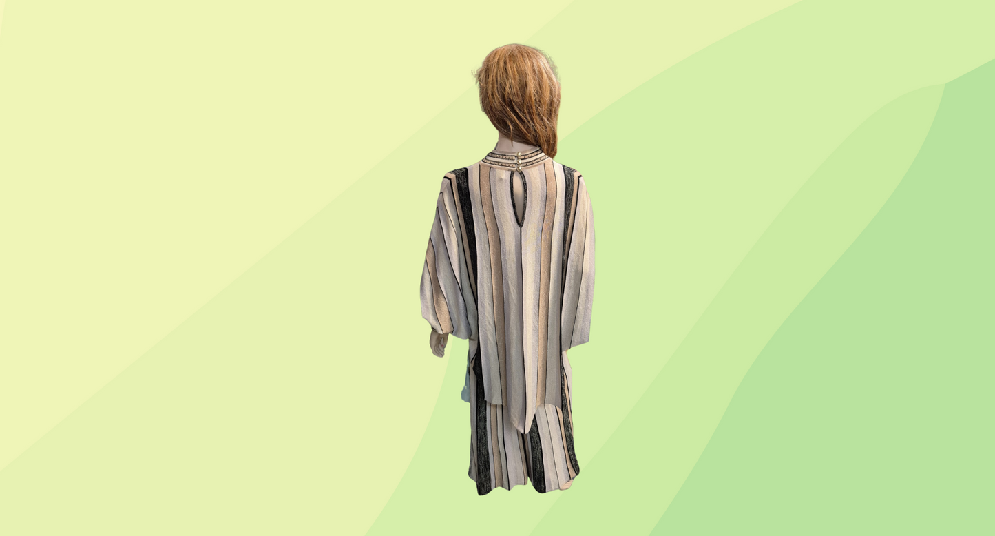 Camilla Set of 2 - For the love of Leo Kaftan RRP $699 & Fit & Flare Pants RRP $399 - L/XL - NWT