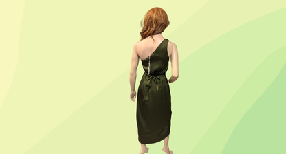 Chancery Hester Midi Dress RRP $149.95 - Size 10 - Dark Olive