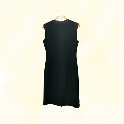 Calvin Klein Straight Dress Mid Length- AU 8 Black