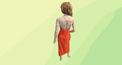 Bec & Bridge Candy Midi Dress - Size 14 - Chilli Red
