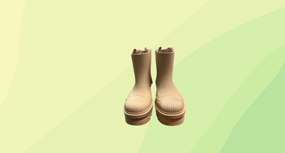 Chloe Raina Rain Boot - Size 36 - Beige