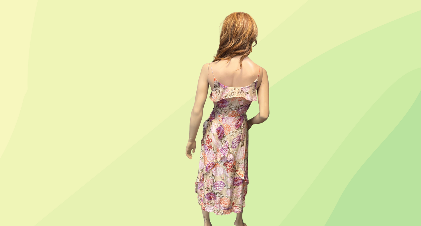 Zimmermann Silk Wrap Dress - Size 1 - Floral