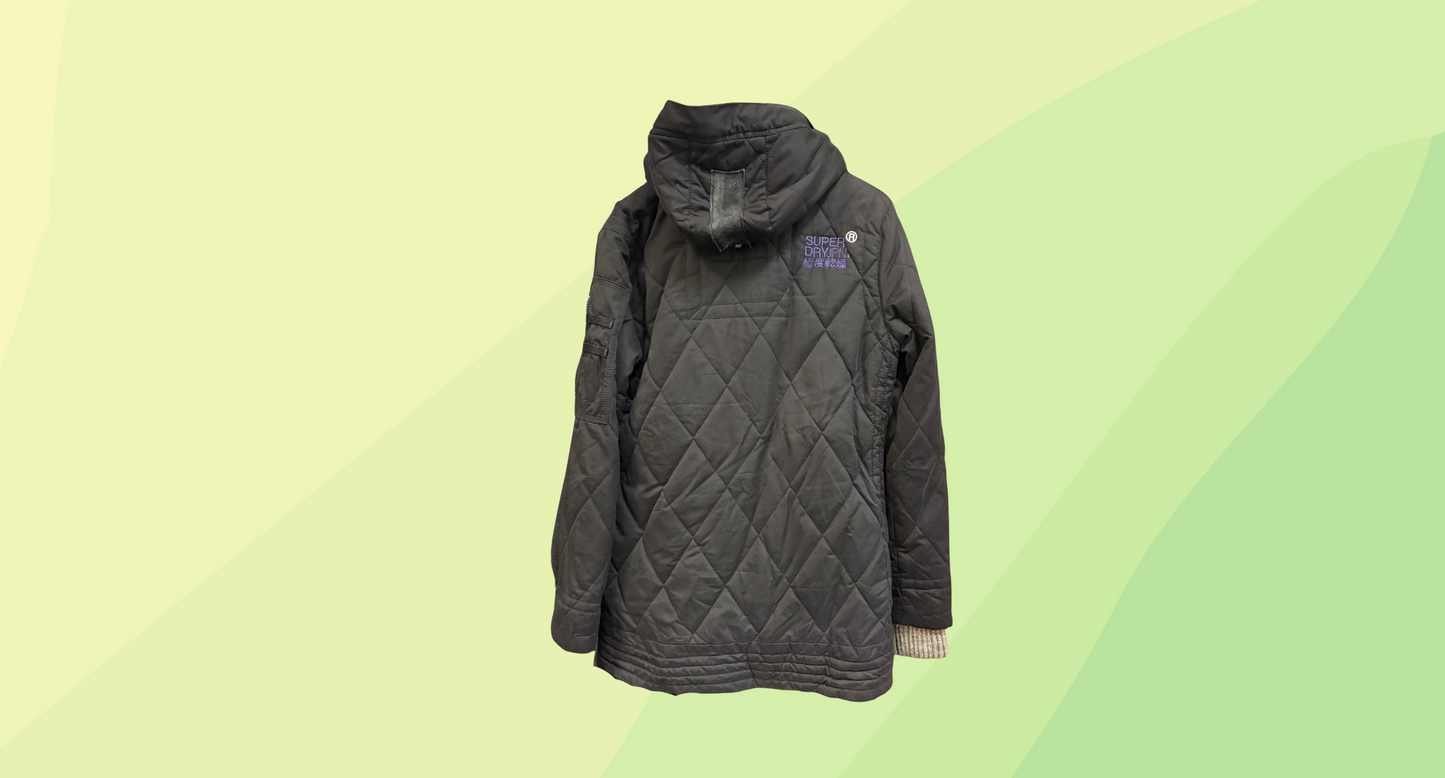 Superdry Parka - M - Black
