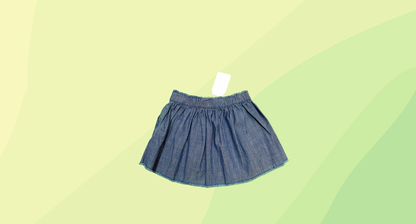 Tommy Hilfiger Girls Mini Skirt w/Pockets - Kids 3 - Blue