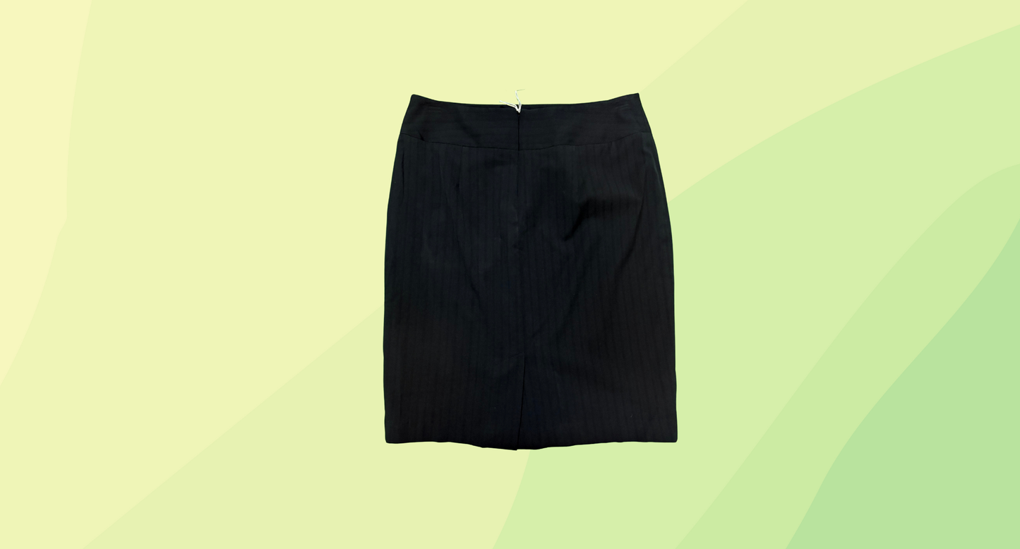 Veronika Maine Skirt - Size 10 - Black/White