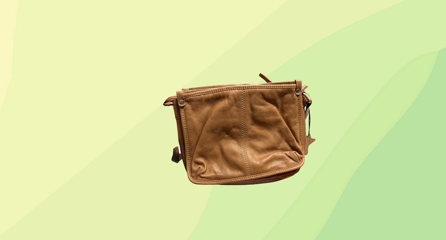 Colorado Leather Handbag - Light Brown