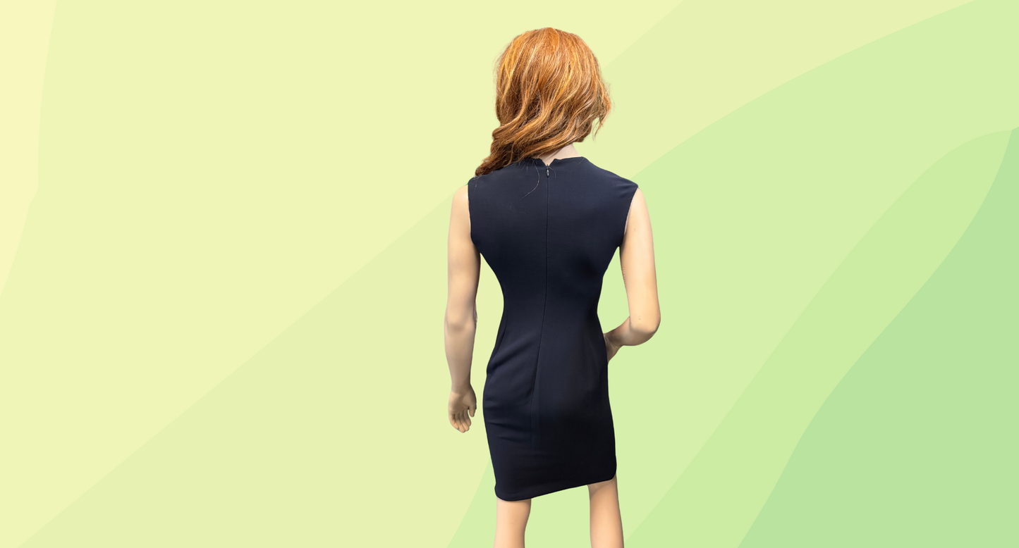 Ralph Lauren Sleeveless Dress - Size 2 - Navy