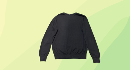 Tommy Hilfiger Mens Crew Neck Sweater - M - Black