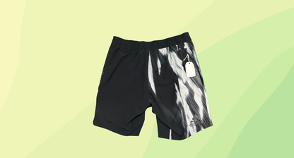 Adidas Mens Boardshorts - M - Black/Grey/Red