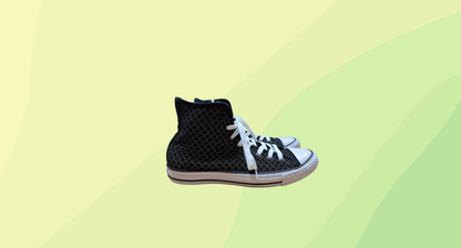 Converse Chuck Taylor High Tops - Size M7 - Black