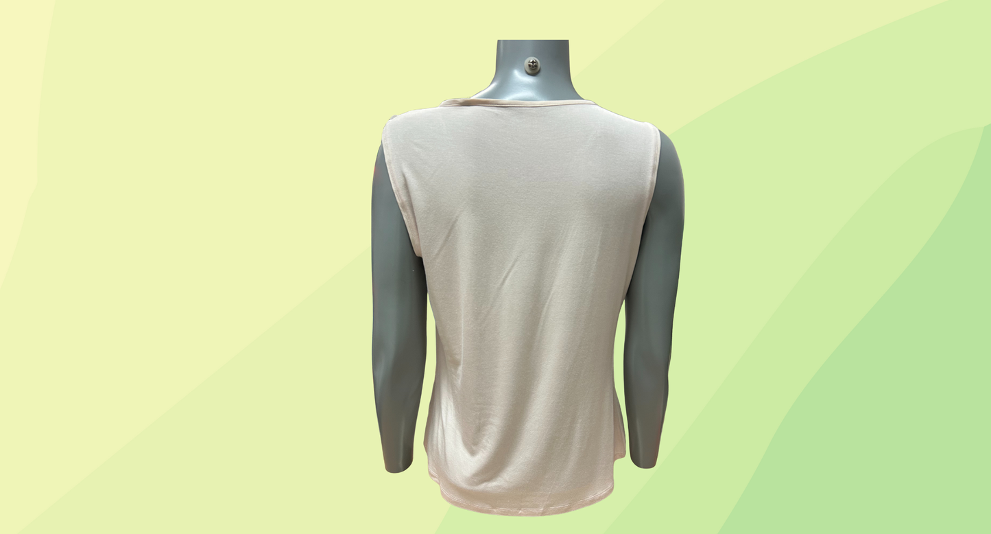 David Lawrence Clementine Silk Mix Tank RRP $99 - XS - Rosebud