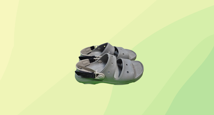 Crocs Classic Mens All Terrain Sandals - Size 10 - Grey