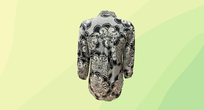 Perri Cutten Top - XS - Black/Natural