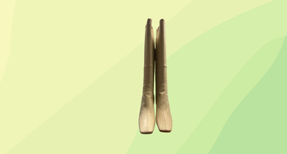 Tony Bianco Fantasy Long Boots RRP $399.95 - Size 11 - Vanilla Nappa