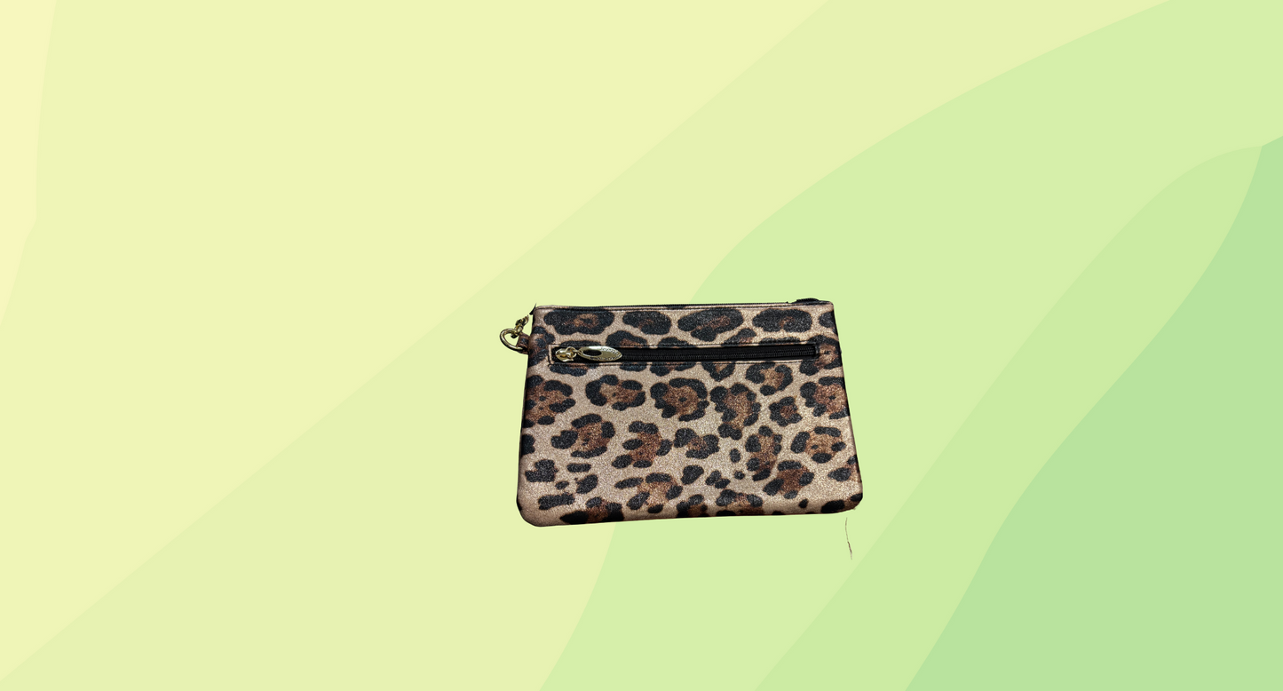 Serenade Cosmo 19 Mesh Clutch Bag RRP $49.95 - Leopard