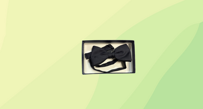 Tie Rack London Pure Silk Bow Tie - Black