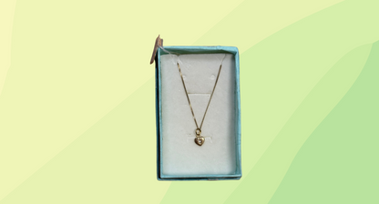 Gold Look Silver (925) Necklace