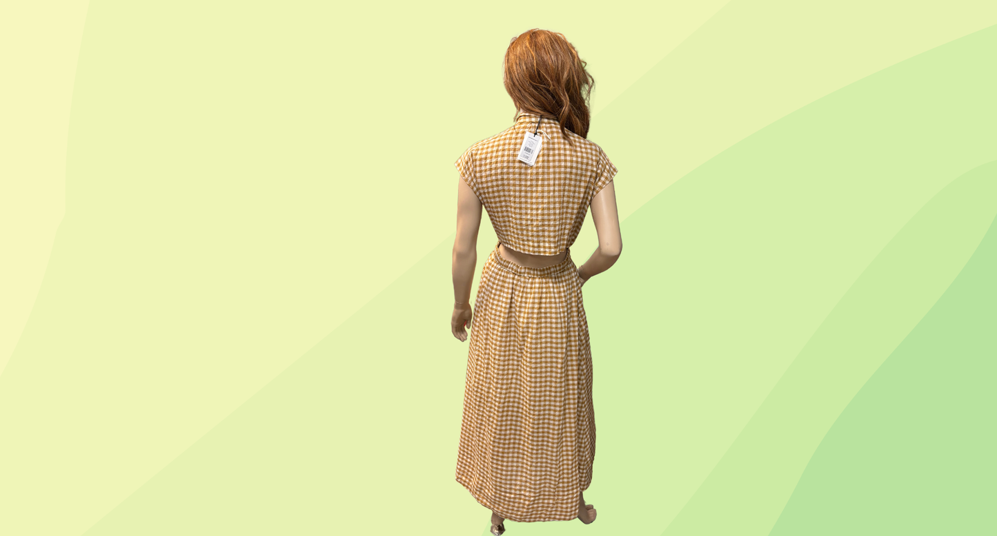 Sportscraft Katie Dress RRP $289.99 - Size 14 - Mocha/White