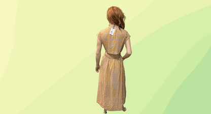 Sportscraft Katie Dress RRP $289.99 - Size 14 - Mocha/White