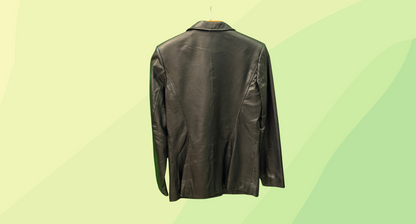Blue Ridge Leather Jacket - Size 10 - Black