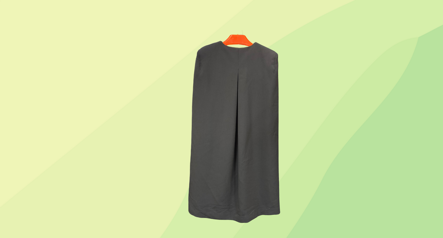 Elliatt Cape Blazer - XS - Black