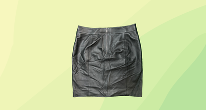 Boss by Hugo Boss Pleather Skirt - Size 18 - Black