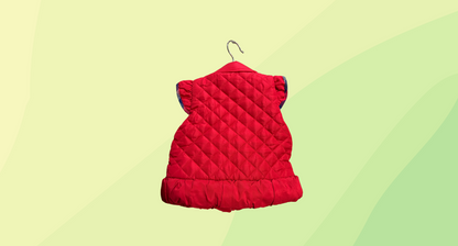 Tommy Hilfiger Baby Girl Vest - 6-9m - Red